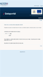 Mobile Screenshot of dataportal.nucem.sk